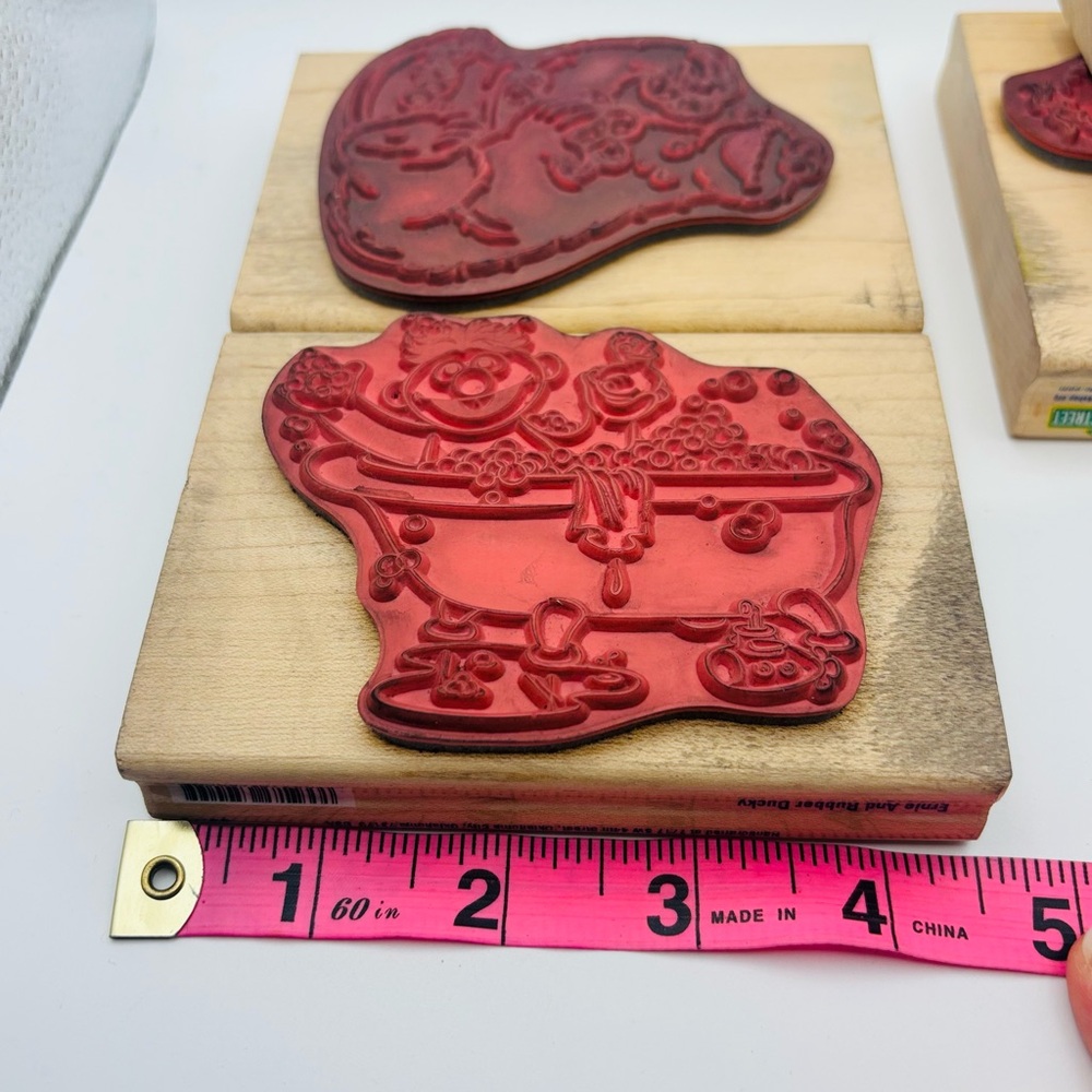 Y2K Sesame Street Wooden Stamps Set – Fun, Colorful, Great Condition - Picture 10 of 14